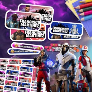 Fortnite B - Etiquetas Personalizadas