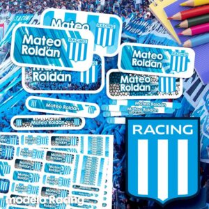 Racing - Etiquetas Personalizadas