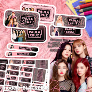 BLACKPINK - Etiquetas Personalizadas